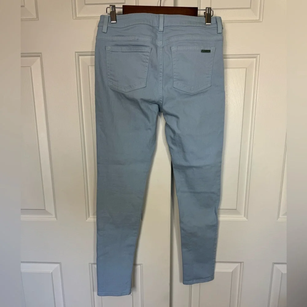 Michael‎ Kors Light Blue Skinny Jeans Womens Size 6 Mid Rise Stretch Denim